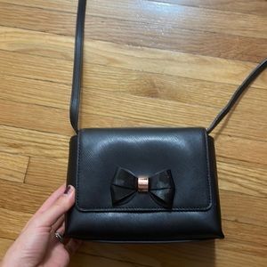 Ted Baker small black shoulder bag - great condition